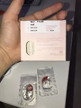 2 uds. De lentes para Cosplay, lentillas multicolores para ojos, maquillaje de Navidad, serie Anime, 1 par