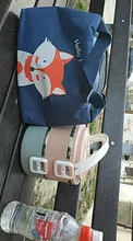 Bolsa de almuerzo con aislamiento de oso de dibujos animados para niños, Picnic, viaje, impermeable, contenedor de almacenamiento de alimentos, bolsa refrigeradora