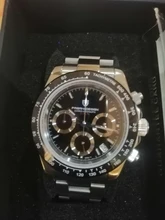 PAGANI Design-Reloj de cuarzo deportivo para Hombre, cronógrafo de lujo, de acero inoxidable, zafiro, resistente al agua, nuevo, 2021