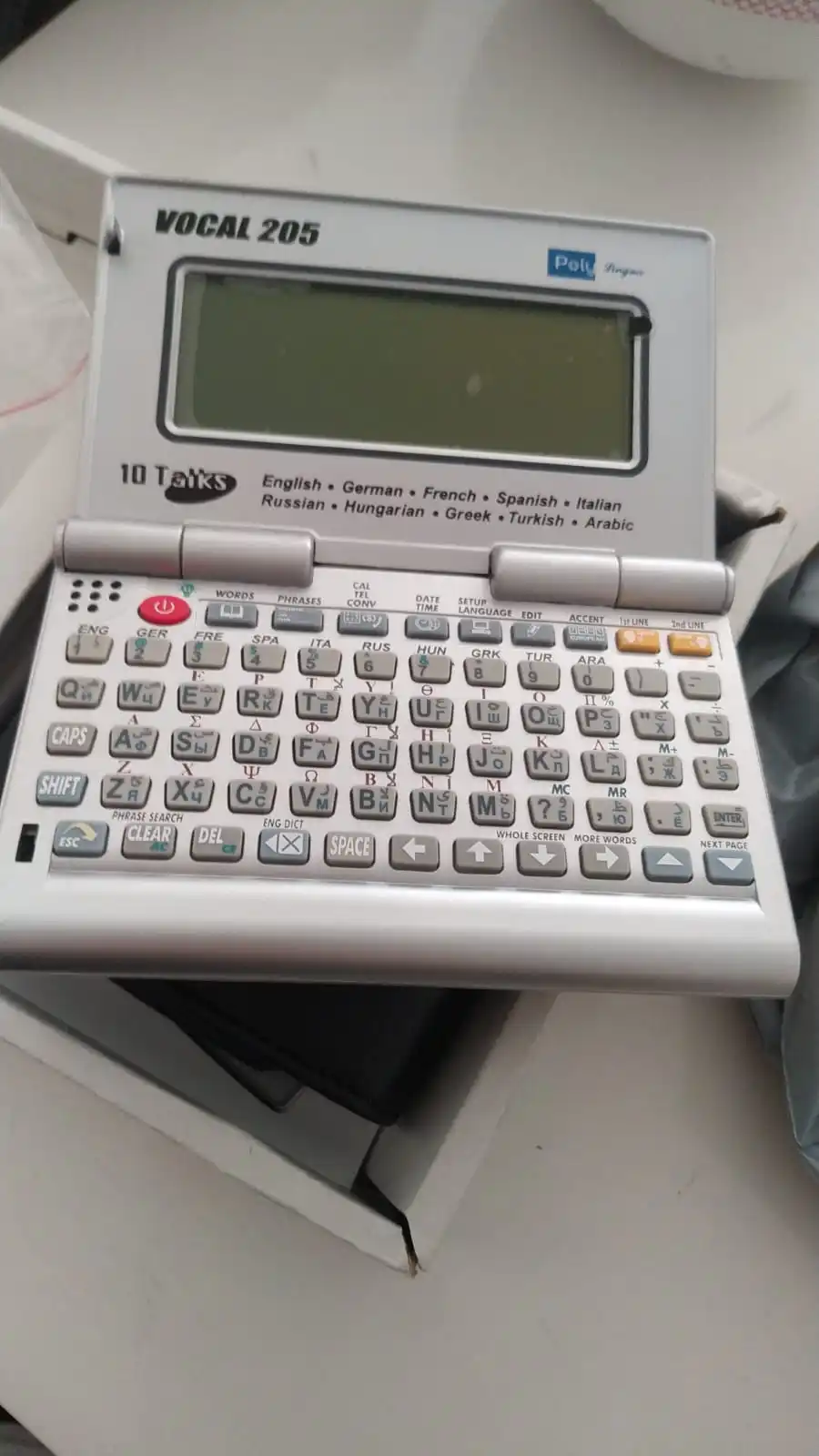 Polylingua Vocal 205 10 Dil Electronic Talking Dictionary