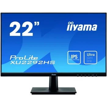 

Iiyama ProLite XU2292HS-B1 LED display 54.6 cm (21.5 ") 1920x1080 pixels Full HD Black