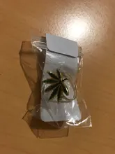 Anillo metálico de hoja de arce esmaltado para mujer, joyería de regalo para cumpleaños, tamaño 8