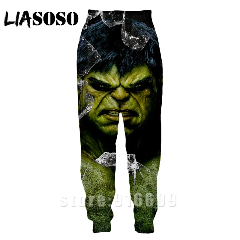 9 3d принт для мужчин и женщин Полная длина jogger дети Sweatpant зимние брюки с логотипом Халк Аниме Мстители повседневные забавные Топ спортивные брюки A368 - Цвет: 9