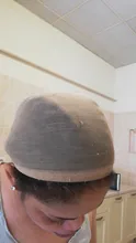 Alileader-Gorra de Peluca de alta calidad, casquillo de media a Navidad, Cosplay, malla elástica, 2 uds.