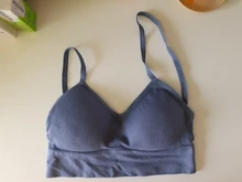 Yoga Fitness las mujeres las niñas deporte de algodón de moda de las mujeres Bra Tops transpirable deportes Yoga correr Sujetador Deportivo