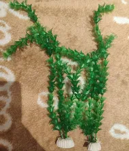 Tank-Decoration-Accessories Plastic Aquarium Water-Plants Artificial Green Fake Home