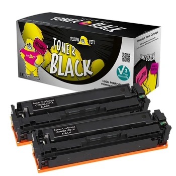 

2pcs 201 CF400X CF400A Toner Cartridge Compatible for HP Colour LaserJet Pro M252dw M252n MFP M274n MFP M277n MFP m277dw Printer