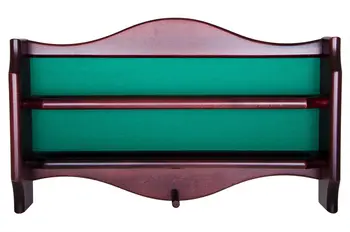 

Shelf for balls hinged (mahogany, 64x39x10,5 cm. With cloth)