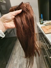 Showcoco-máquina de extensión de cabello humano Remy, Clip en extensiones de cabello coreano, Clips de cabello sedoso y recto