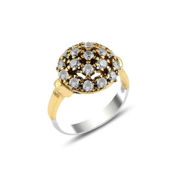 

Silver 925 Sterling Authentic Zircon Stone Ring