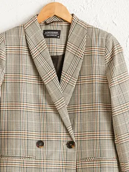 

Plaid Blazer Jacket