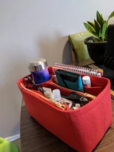 Insert-Bag Makeup-Organizer Storage Toiletry Travel Womens New Girl Popular Felt Multi-Functional