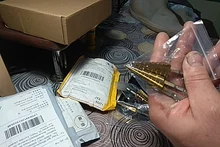 3-12mm 4-12mm 4-20mm HSS recto ranura conjunto de broca de paso de titanio recubierto de Metal de madera agujero cortador de núcleo broca