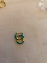 ROXI Ins-Pendientes de aro pequeños para mujer, en 9 colores, joyería fina, Pendientes de cartílago inusuales, aretes de Plata de Ley 925