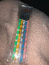 5Pcs Nail Art Brush Tools Set Acrílico UV Gel Builder Pintura Dibujo Pinceles Bolígrafos Herramienta de Empuje de Cutículas Colorido