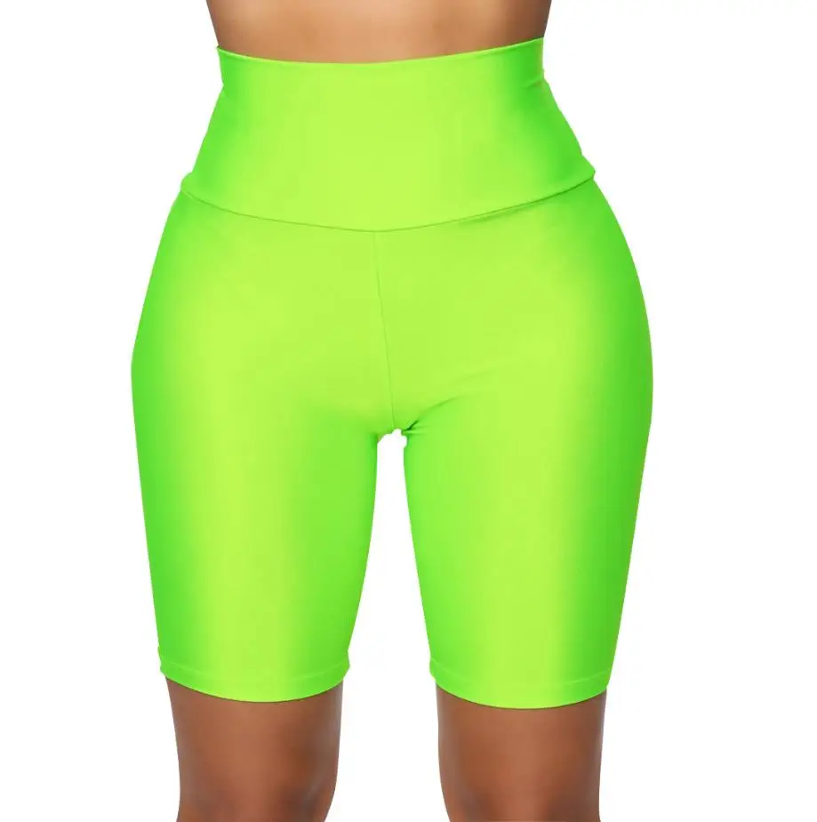 New Sexy Women Solid Mini Slim Seamless Stretch Tight Short Pencil Skirt Candy Skirt PU Pants