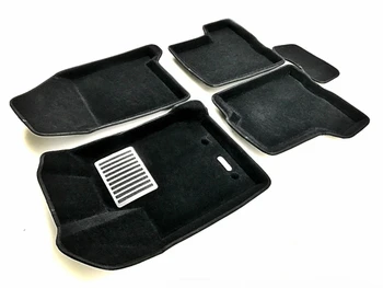 

Textile 3D mats euromat3d luxe in the salon for Lada Xray (2016-) with a metal heel