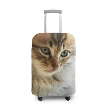 

Suitcase cover 3D cat