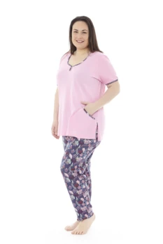 

Mabel intimate-pajama SHEPINK-Plus Size from 50 to 70-summer