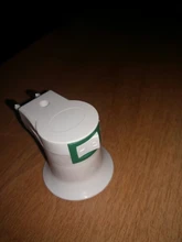 Converter-On/Off Bulb-Lamp Eu-Plug-Holder-Adapter Led-Light-Socket White To E27 for 1PC