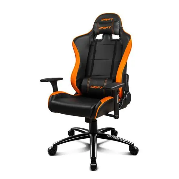 Игровое кресло DRIFT DR200BO черный оранжевый