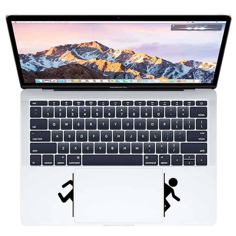 Matchstick Men Push Trackpad Laptop Sticker for Macbook Air 11 13 Pro 16 Retina 12 15 Inch Mac Computer Notebook Touchpad Decal laptop sticker