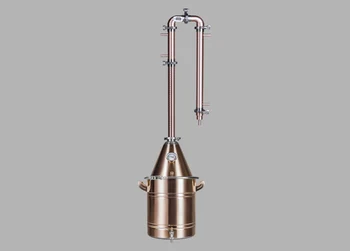 

Distiller moonshine machine cuprum & Steel gold 20 L