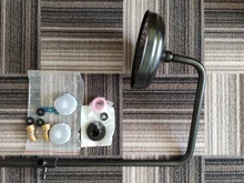 Faucet Shower-Faucet-System Showerhead Bathroom Rainfall Black Brass Dual-Handle 