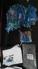 Organza-Bags Pouches Jewelry Wedding-Favor-Gift Drawstring 7x9cm Colorful 50pcs/Lot 9x12cm