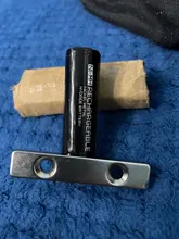 Rare-Earth Powerful Magnets Square Countersunk 50x10x5mm N35-Block Double-Hole 50--10--5-5-5mm