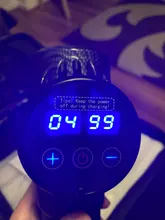 Pantalla LCD masaje arma profundo masajeador muscular dolor muscular cuerpo masaje de cuello ejercicio de relajación adelgazar la alivio del dolor