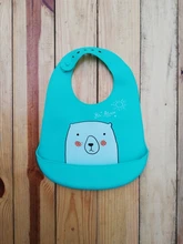 Babero para bebé impermeable de silicona a la moda, pañuelo para bebés babero para recién nacido, paño para eructar