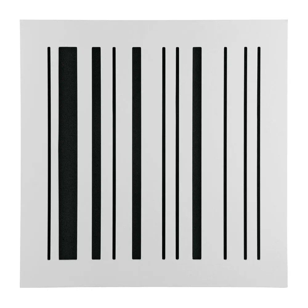 АКУСТИЧЕСКИЙ ПОРОЛОН ПАНЕЛЬ ECHOTON BARCODE ACOUSTIC - Цвет: Белый