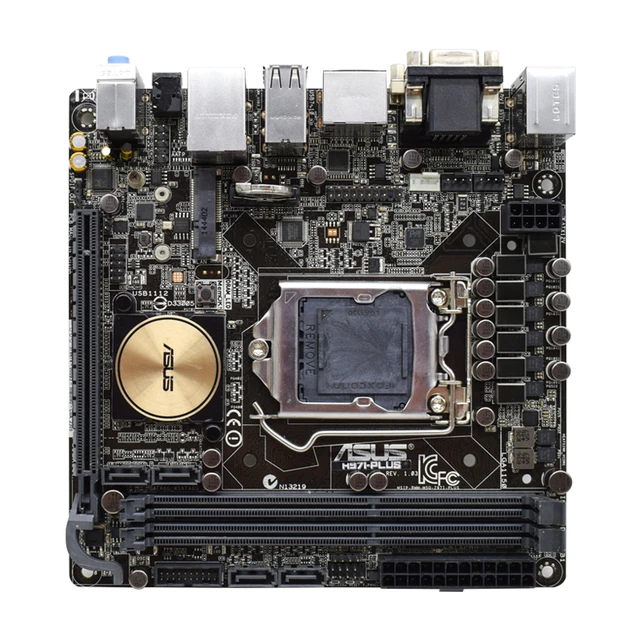 ASUS H97I-PLUS LGA 1150 Mini-ITX Motherboard 1150 DDR3 16G M.2 PCI