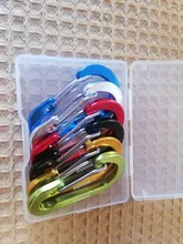 Carabiner-Clips Acessories Multi-Tool Cc1-Steel Small Booms Fishing Outdoor Camping 6pcs