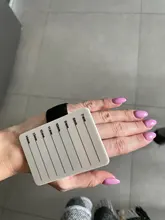 Bandeja para pestañas postizas de 2 estilos, gran oferta, soporte Individual para extensiones de pestañas, placa de mano, injerto de pestañas, soporte para paleta