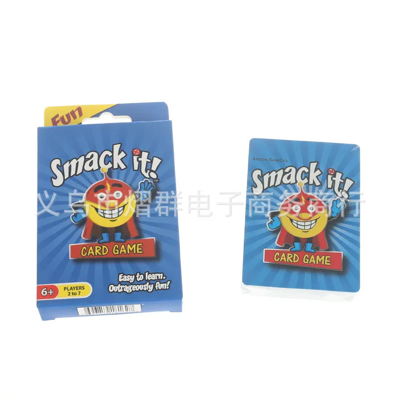 Продукт взрывы Smack it! Детская карточная игра Настольная Игра карточка