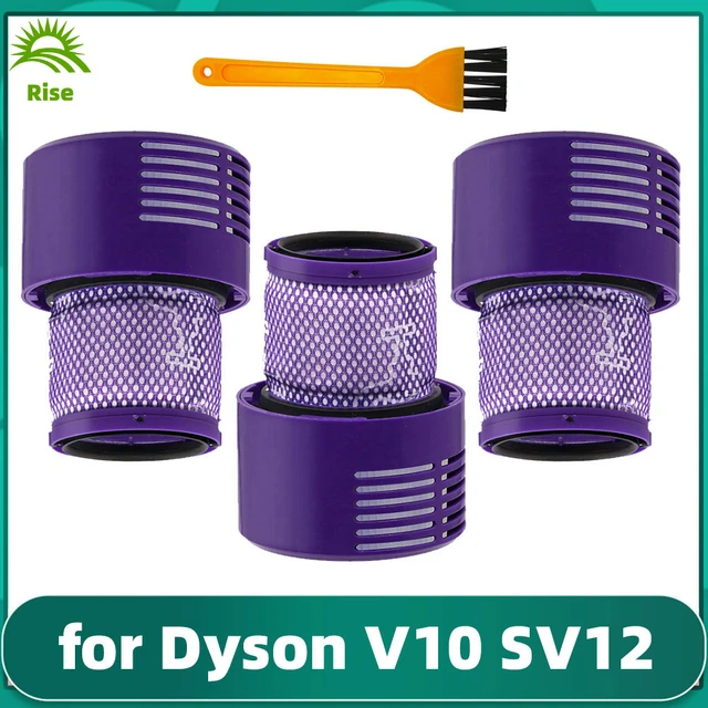 For Filtre Dyson V10 Accessories Dyson Filters SV12 Cyclone Cordless Vacuum  Cleaner Washable Replacement Post-Filter Spare Parts - AliExpress