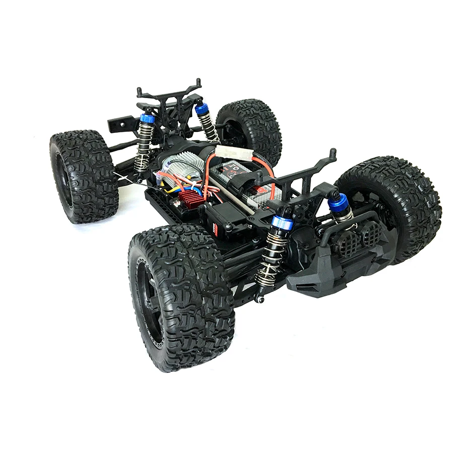 Радиоуправляемый монстр Remo Hobby RH1031 4WD RTR Имеет влагозащиту и повышенную проходимость. До 50 км/ч, полный привод, 1:10