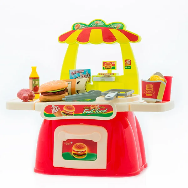 Игра фаст-фуд с аксессуарами