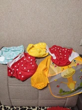 Pañales de 6 capas de entrepierna para bebé, pantalones de entrenamiento reutilizables, pañal de tela lavable, braguitas de algodón a prueba de agua, ropa interior de baño