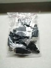 New 10pcs Type A Male USB 4 Pin Plug Socket Connector With Black Plastic Cover