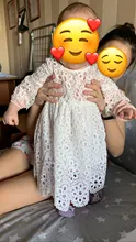 Ropa a juego para madre e hija, vestidos de encaje Floral para niña pequeña, minivestido de fiesta para madre e hija