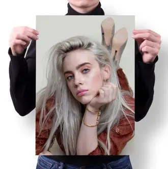 Плакат Билли Айлиш Billie Eilish №5 А2 | Дом и сад