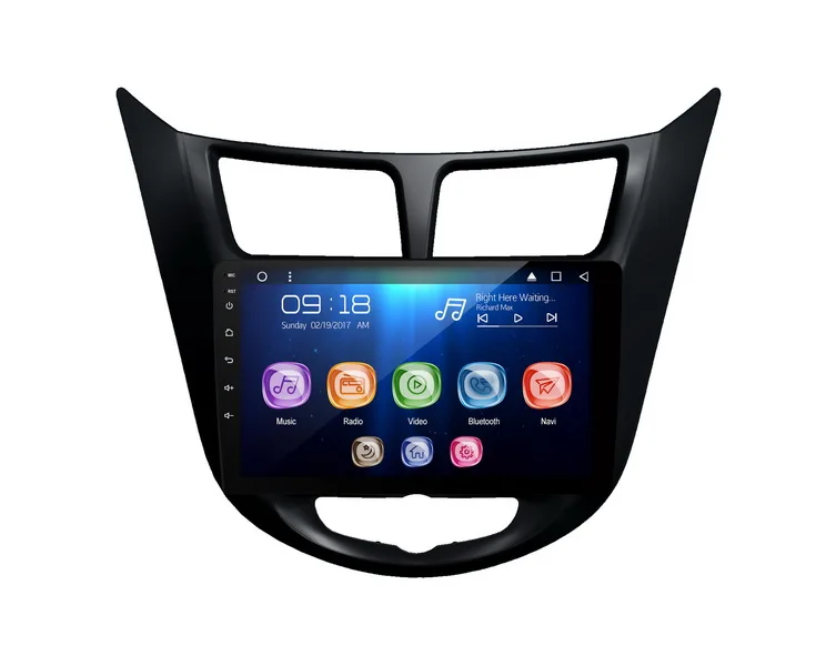 Discount Allways 10.1" IPS Screen Android 9.0 Octa-core Ram 2GB Rom 32GB Car Multimedia for Hyundai Solaris/ Verna/ Accent/ Aventa 2012 4
