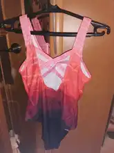 Bañador de una pieza para mujer, traje de baño estampado para playa, Sexy, Monokini con Push-Up y espalda cruzada, ropa de verano