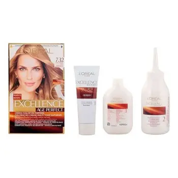 

Permanent Anti-Ageing Dye Excellence Age Perfect L'Oreal Expert Professionnel Golden pearl blonde