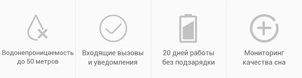 Фитнес-браслет Xiaomi Mi Band 3, гарантия РФ, быстрая