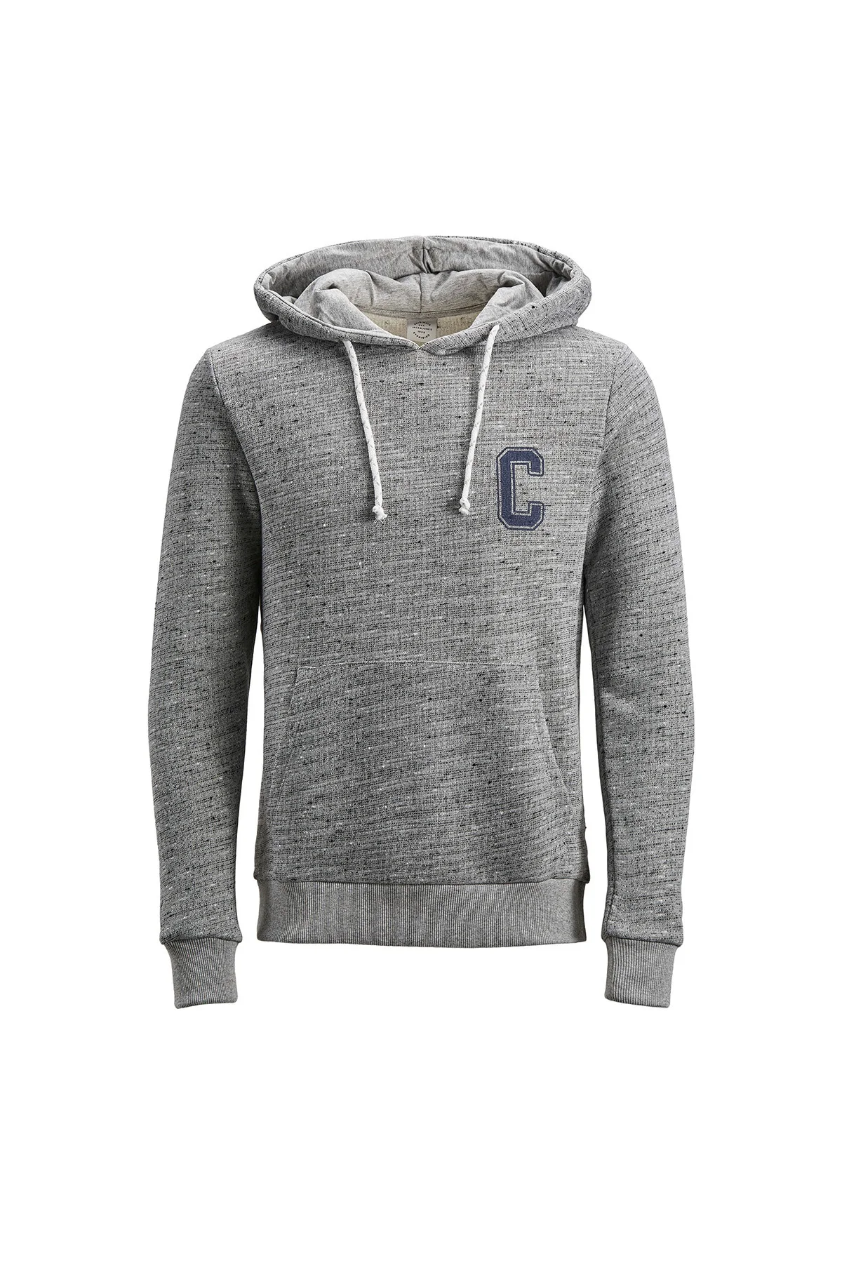 Мужские спортивные 12143337 с капюшоном JACK& JONES ORIGINALS JORTIME - Цвет: Light grey