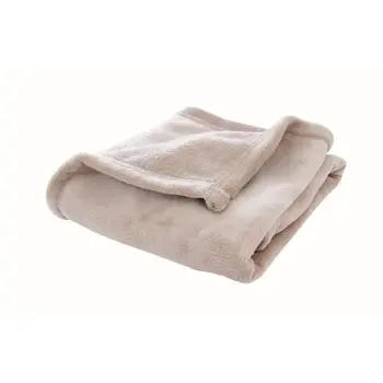 

Microfiber blanket DOUX NID 150x100 cm-Nougat